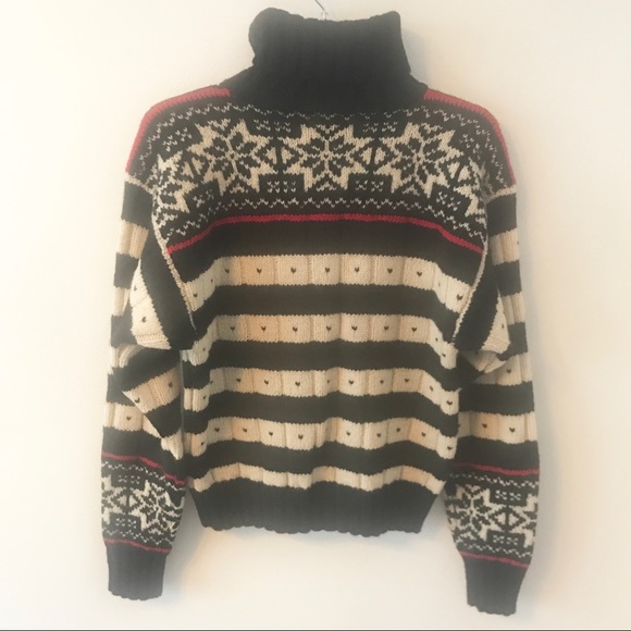 ❗️SOLD❗️ Ralph Lauren 100% Wool Nordic Sweater - Picture 2 of 4